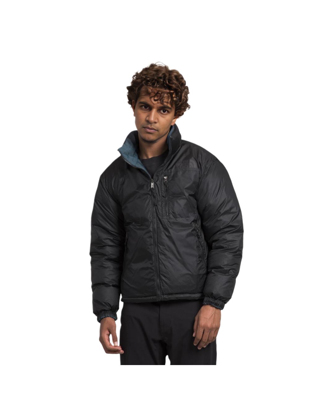 THE NORTH FACE Темно-синий синтетический пуховик, фото 2