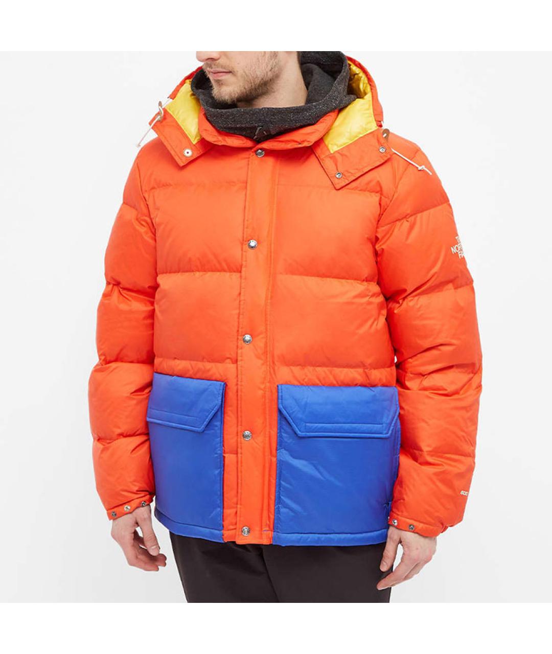 THE NORTH FACE Оранжевый пуховик, фото 4