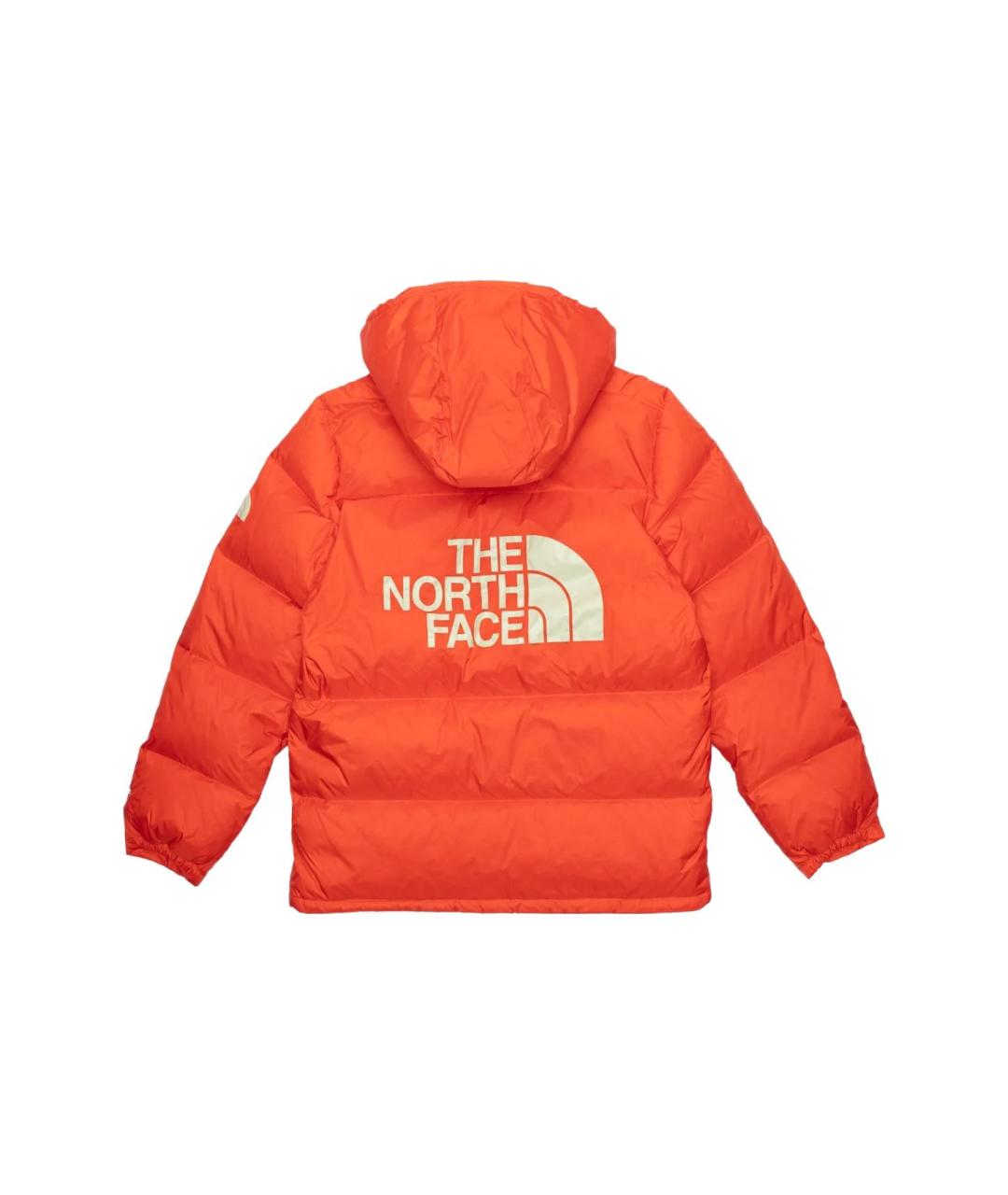 THE NORTH FACE Оранжевый пуховик, фото 2