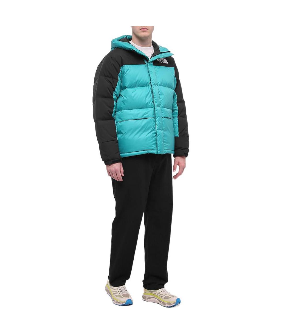 THE NORTH FACE Зеленый пуховик, фото 2