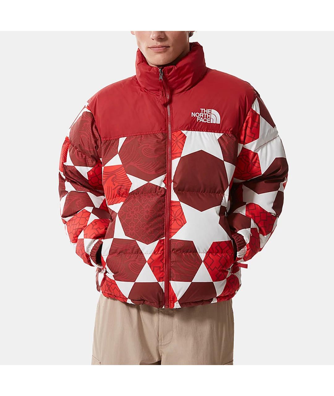 THE NORTH FACE Красный пуховик, фото 5