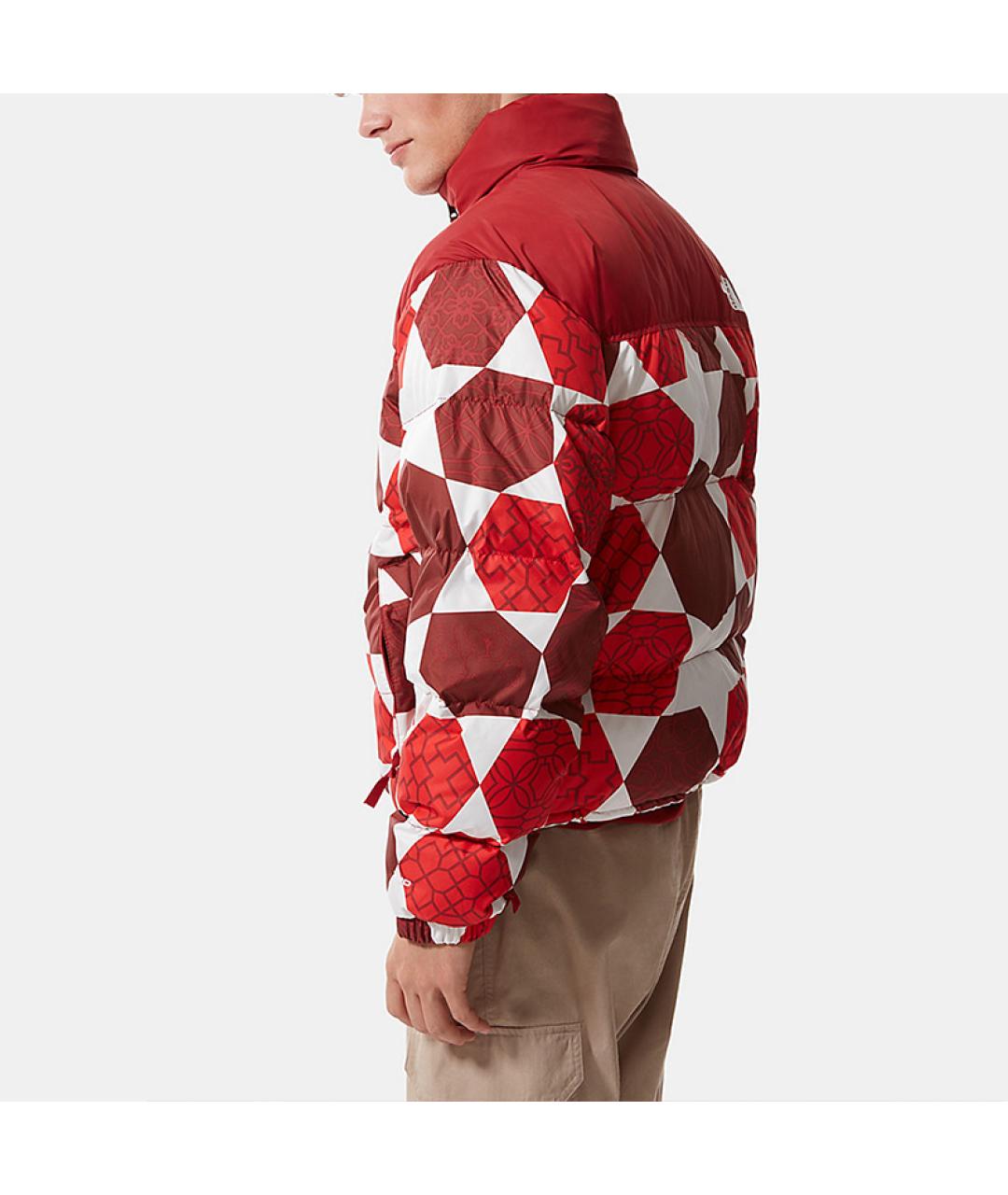 THE NORTH FACE Красный пуховик, фото 3