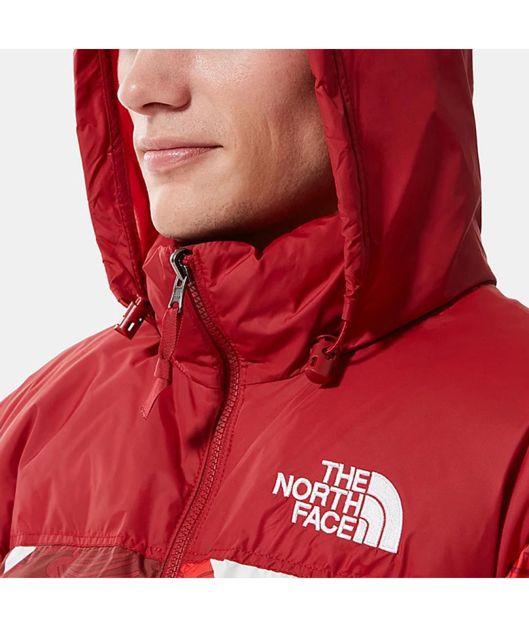 THE NORTH FACE Красный пуховик, фото 4