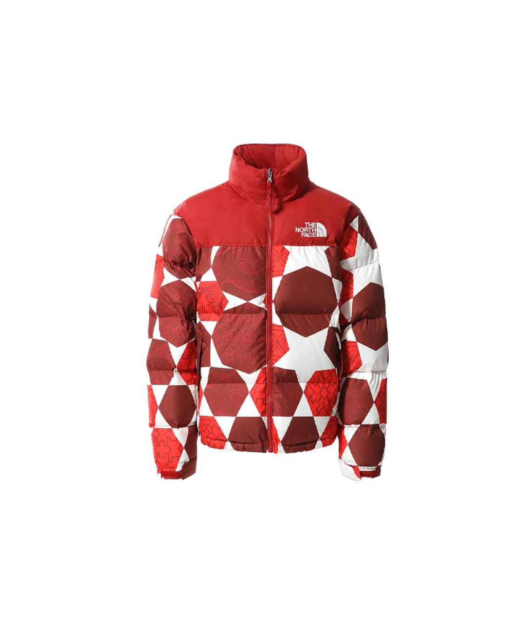 THE NORTH FACE Красный пуховик, фото 1