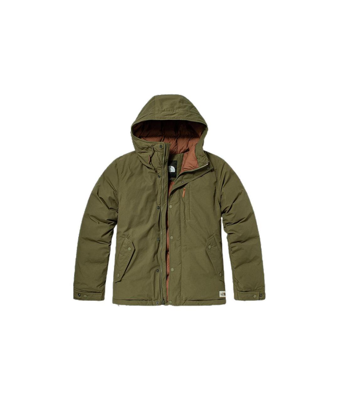 THE NORTH FACE Зеленый пуховик, фото 1