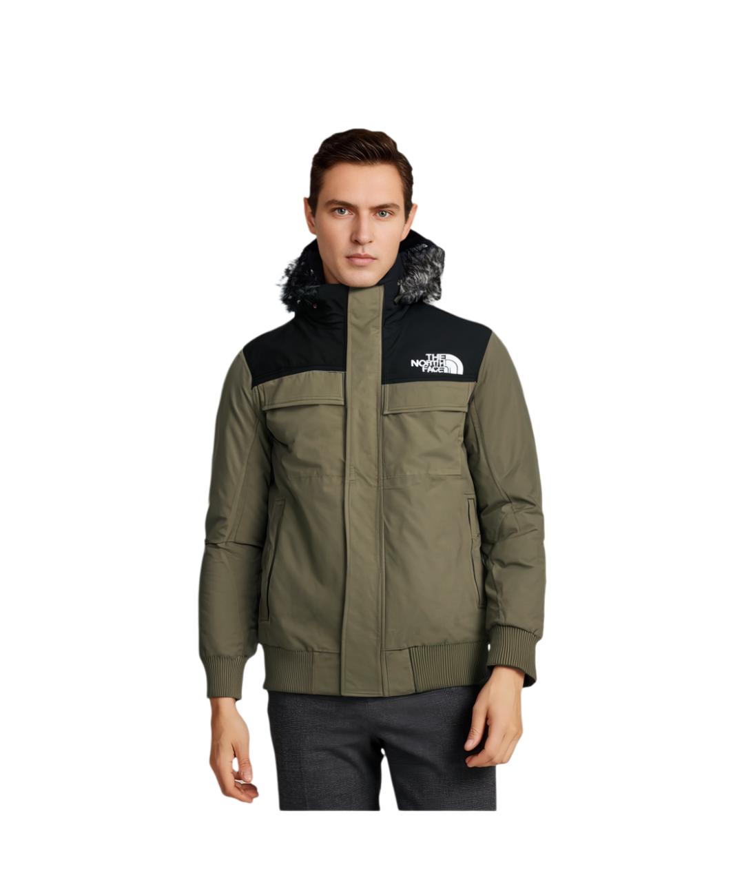 THE NORTH FACE Хаки пуховик, фото 3