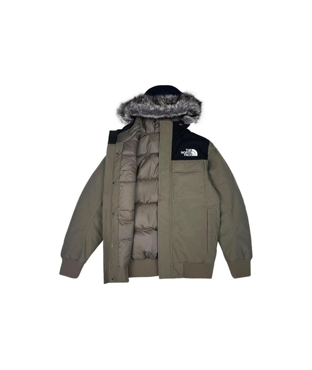 THE NORTH FACE Хаки пуховик, фото 2
