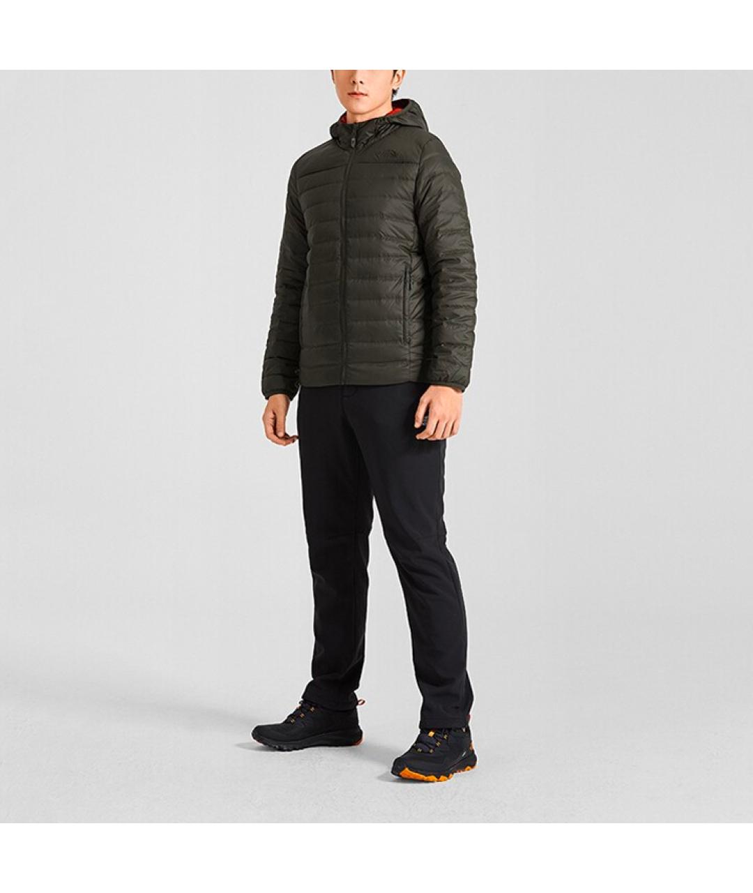 THE NORTH FACE Зеленый пуховик, фото 7