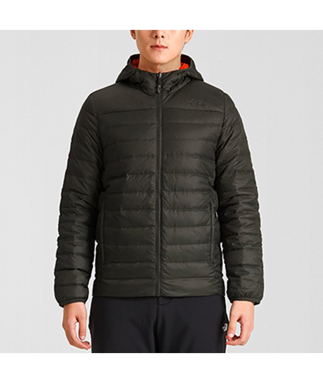 THE NORTH FACE Зеленый пуховик, фото 2