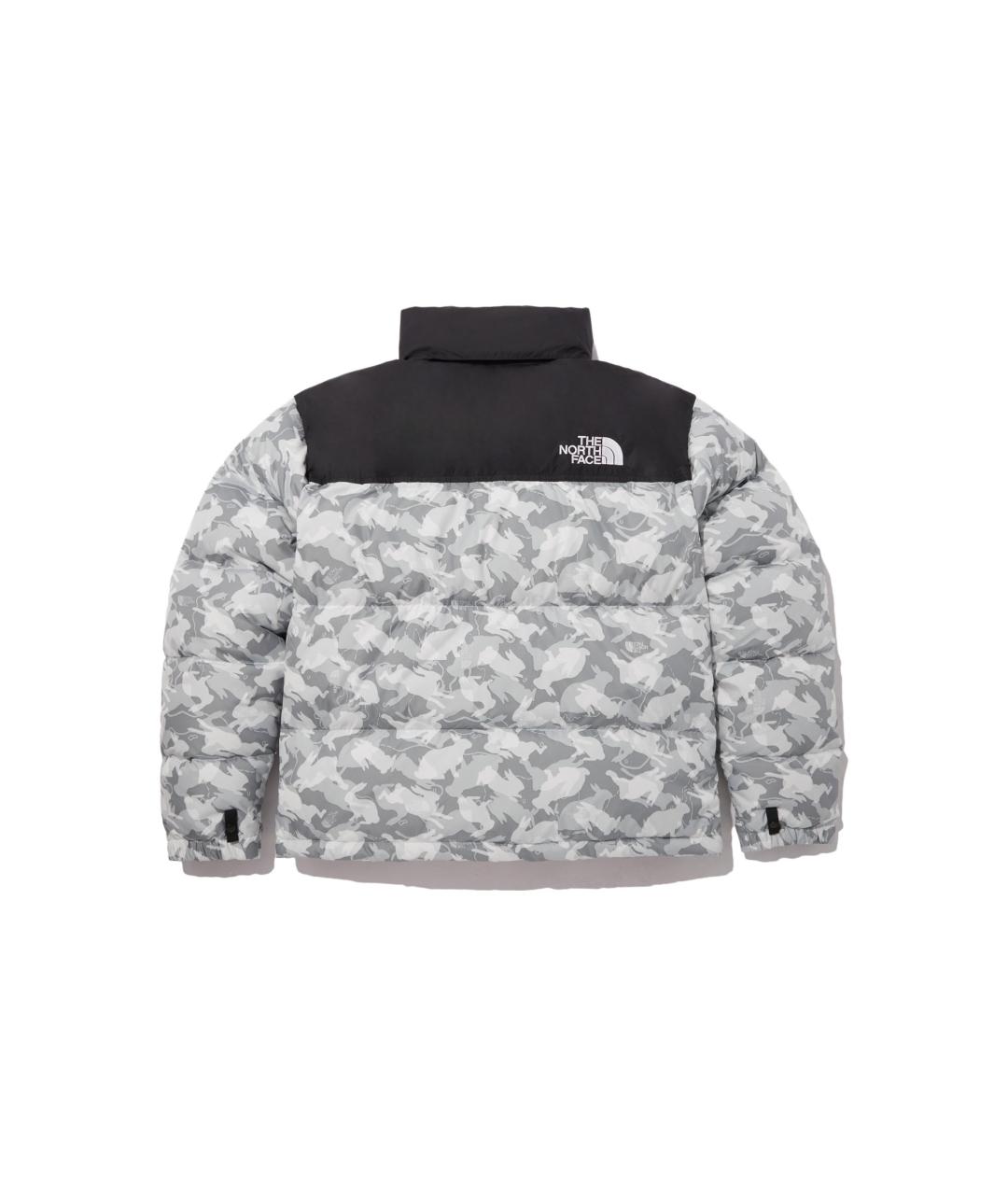 THE NORTH FACE Серая полиамидовая куртка, фото 2