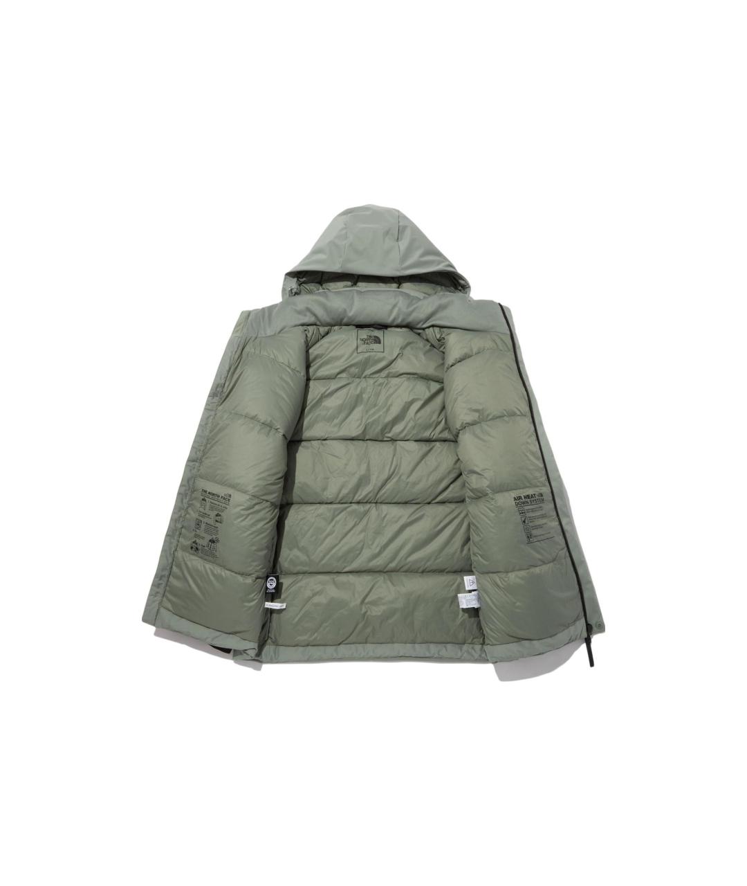 THE NORTH FACE Зеленый пуховик, фото 3