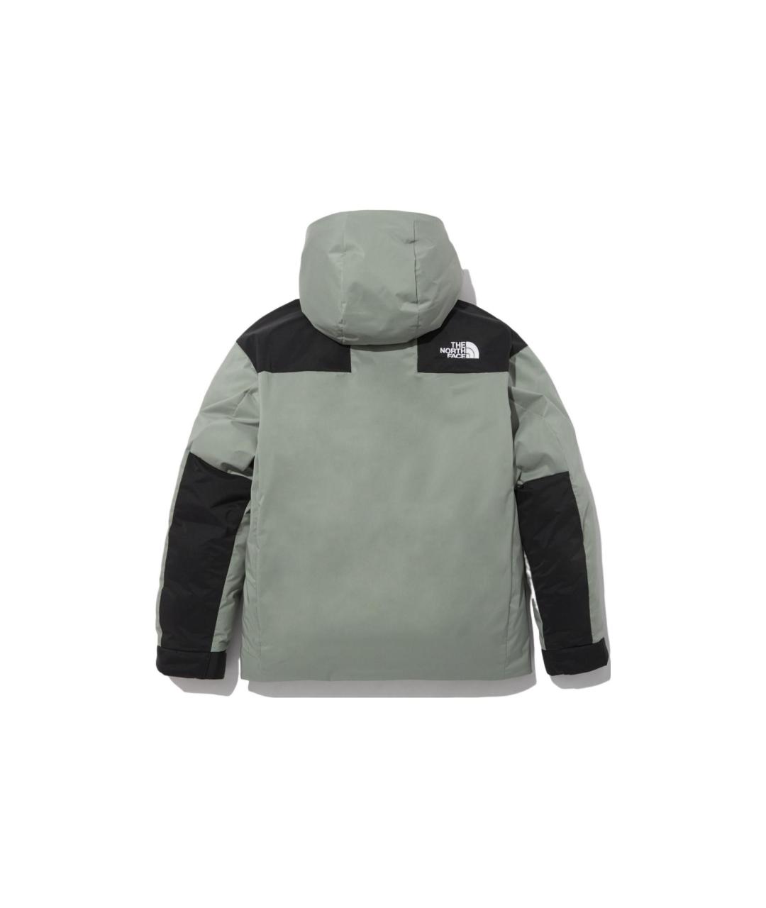 THE NORTH FACE Зеленый пуховик, фото 2