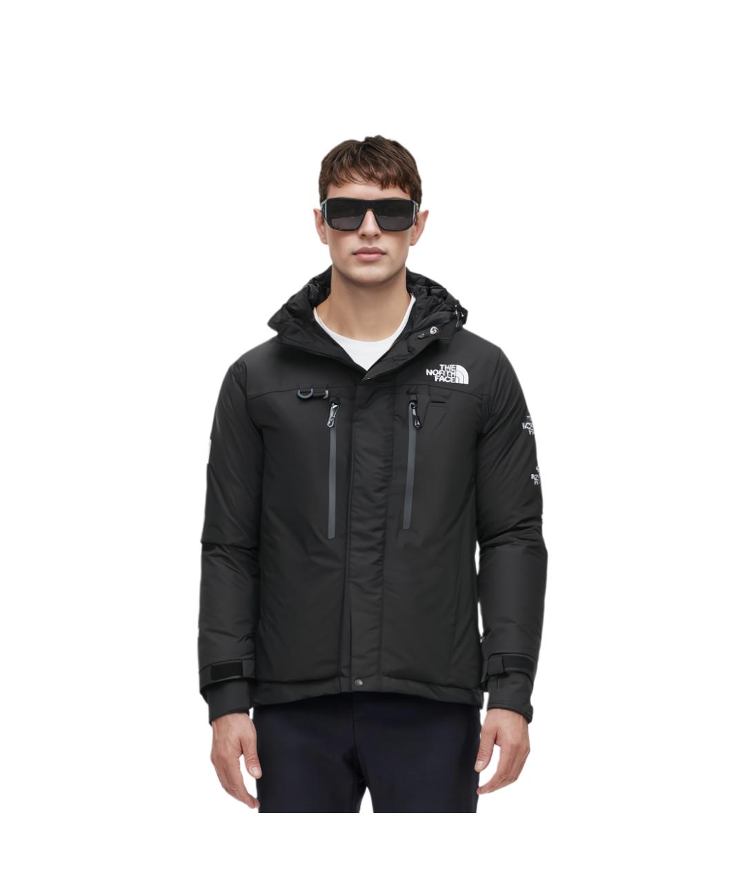 THE NORTH FACE Черная полиамидовая куртка, фото 3