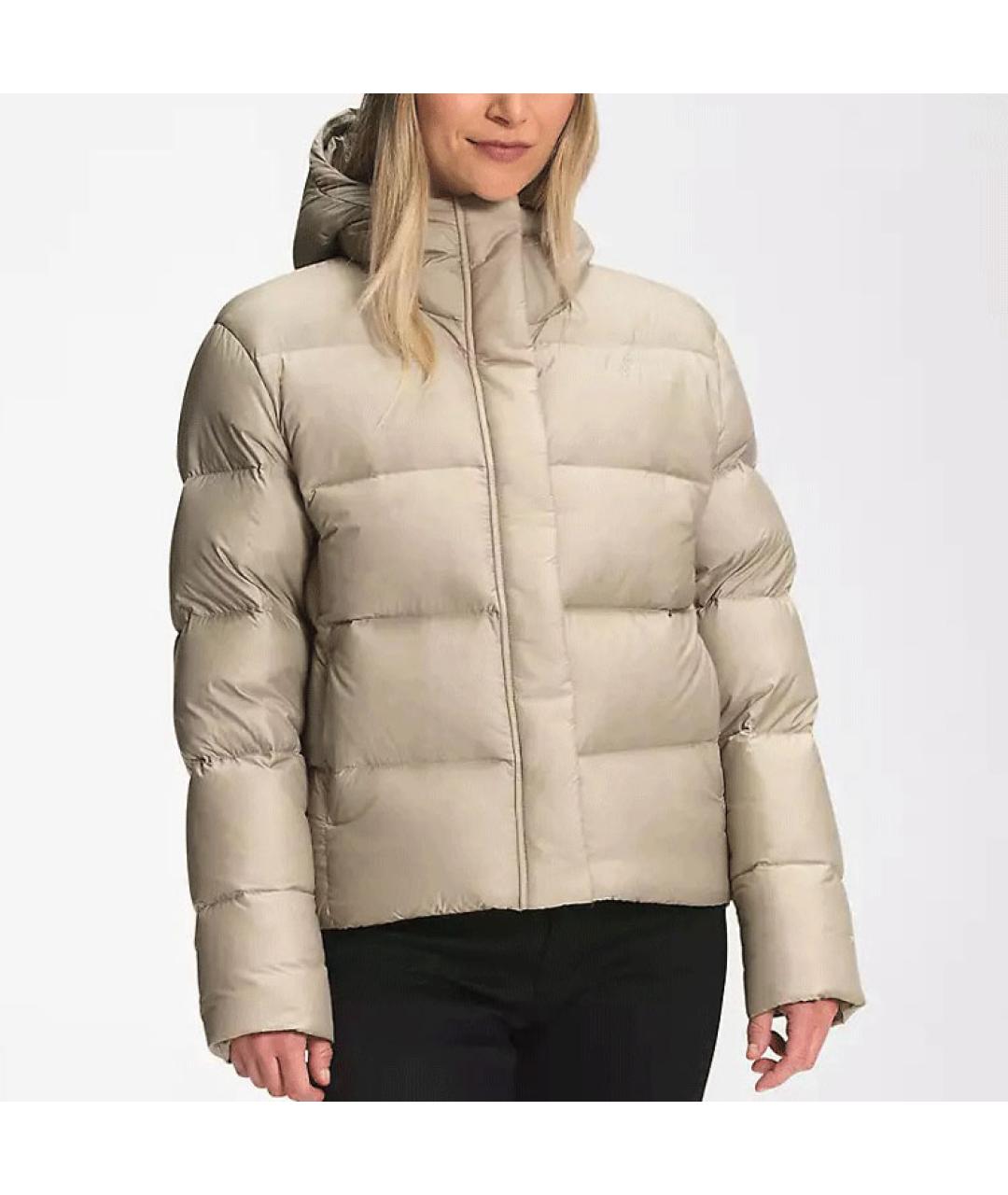 THE NORTH FACE Коричневый пуховик, фото 5