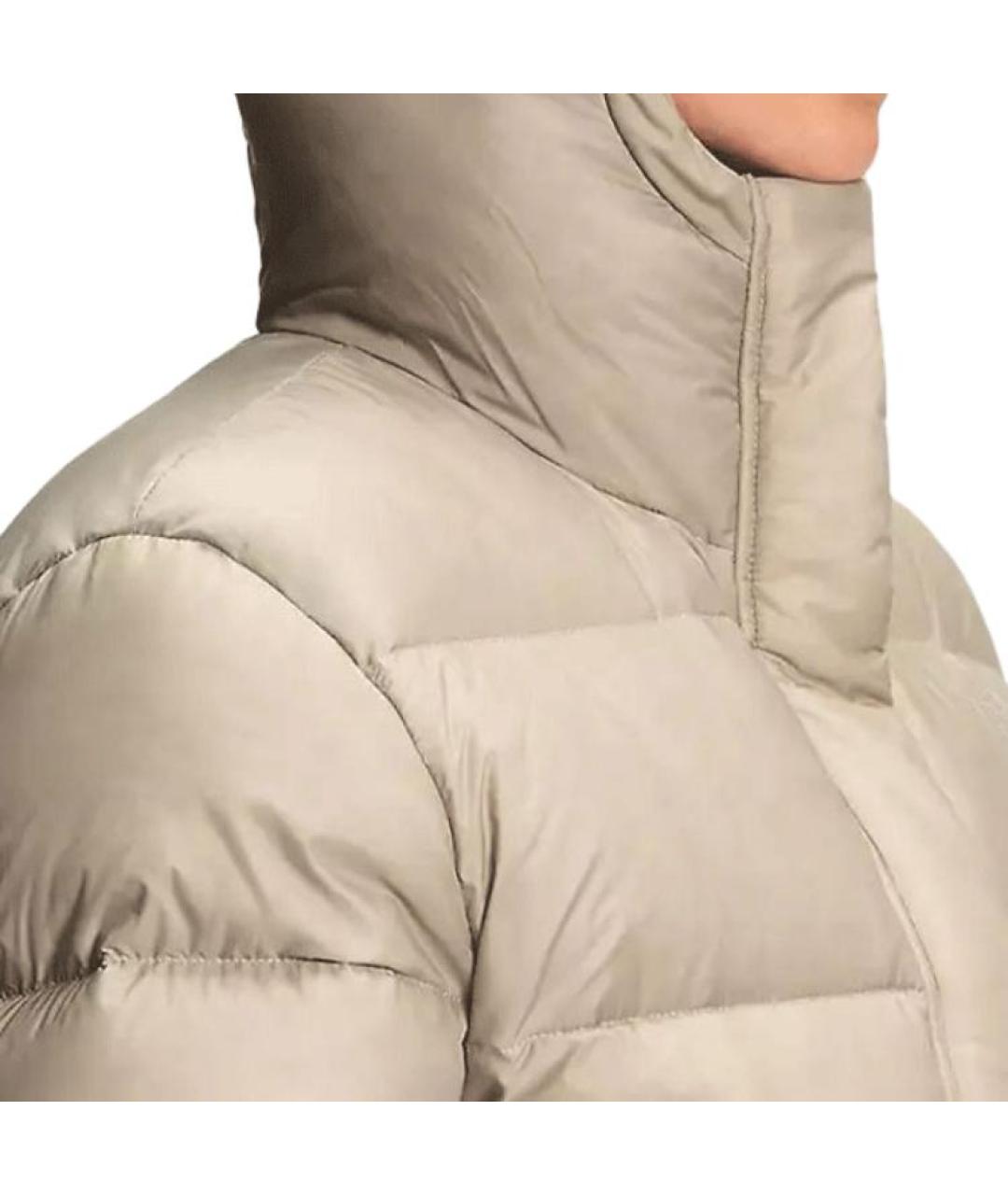 THE NORTH FACE Коричневый пуховик, фото 4