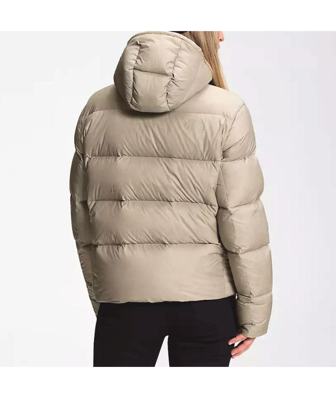 THE NORTH FACE Коричневый пуховик, фото 3