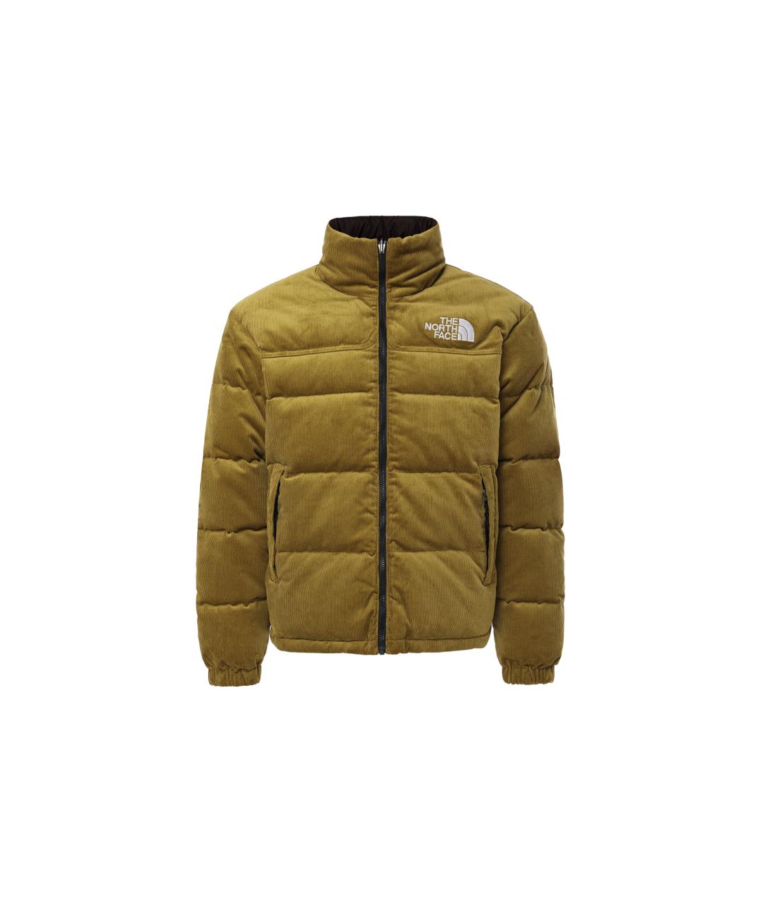 THE NORTH FACE Желтый пуховик, фото 3