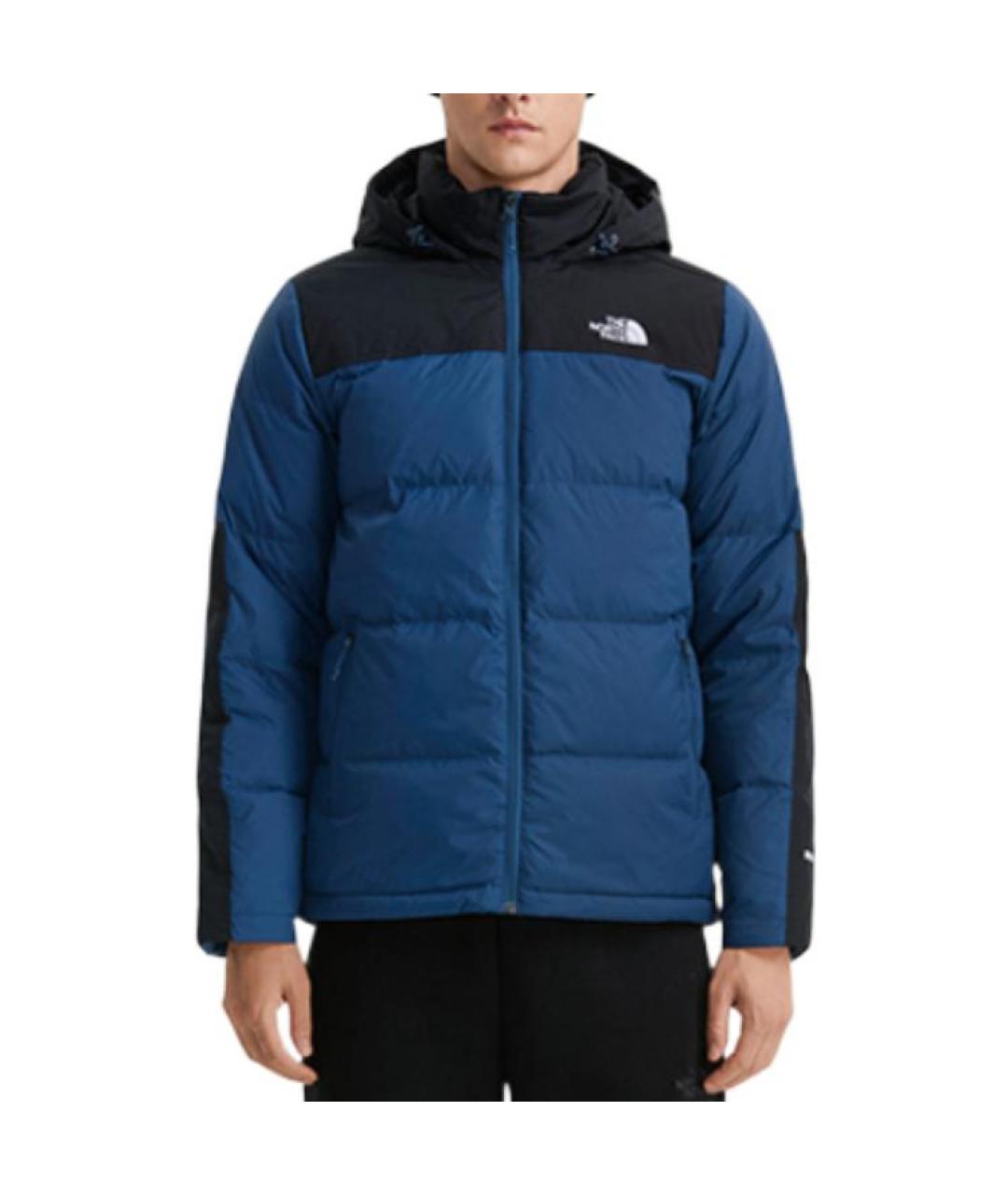 THE NORTH FACE Синий пуховик, фото 3