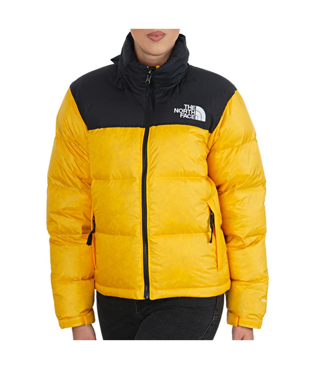 THE NORTH FACE Желтый пуховик, фото 5