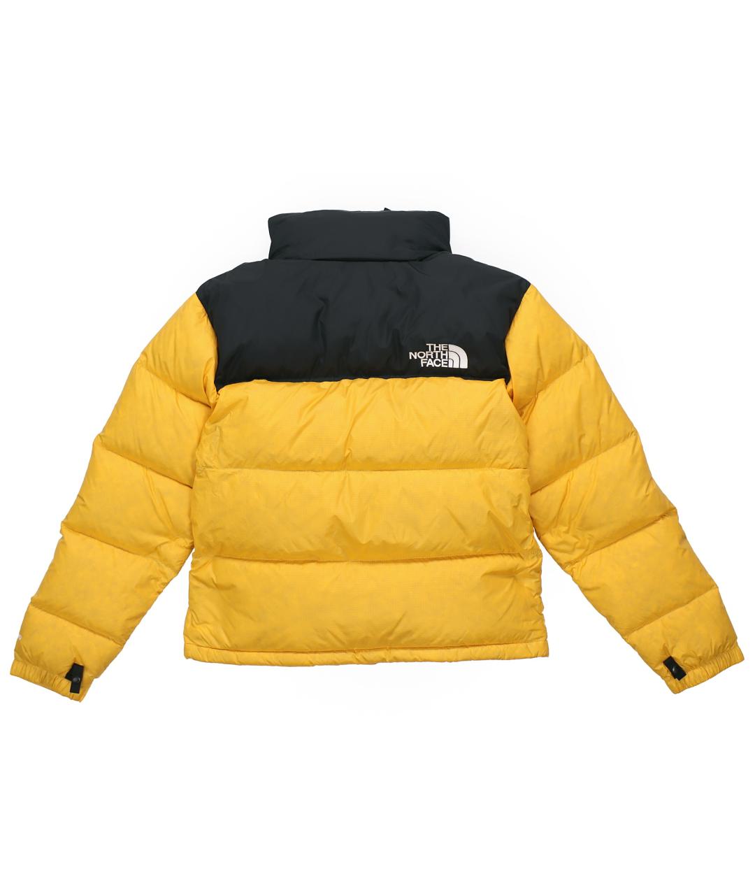 THE NORTH FACE Желтый пуховик, фото 2