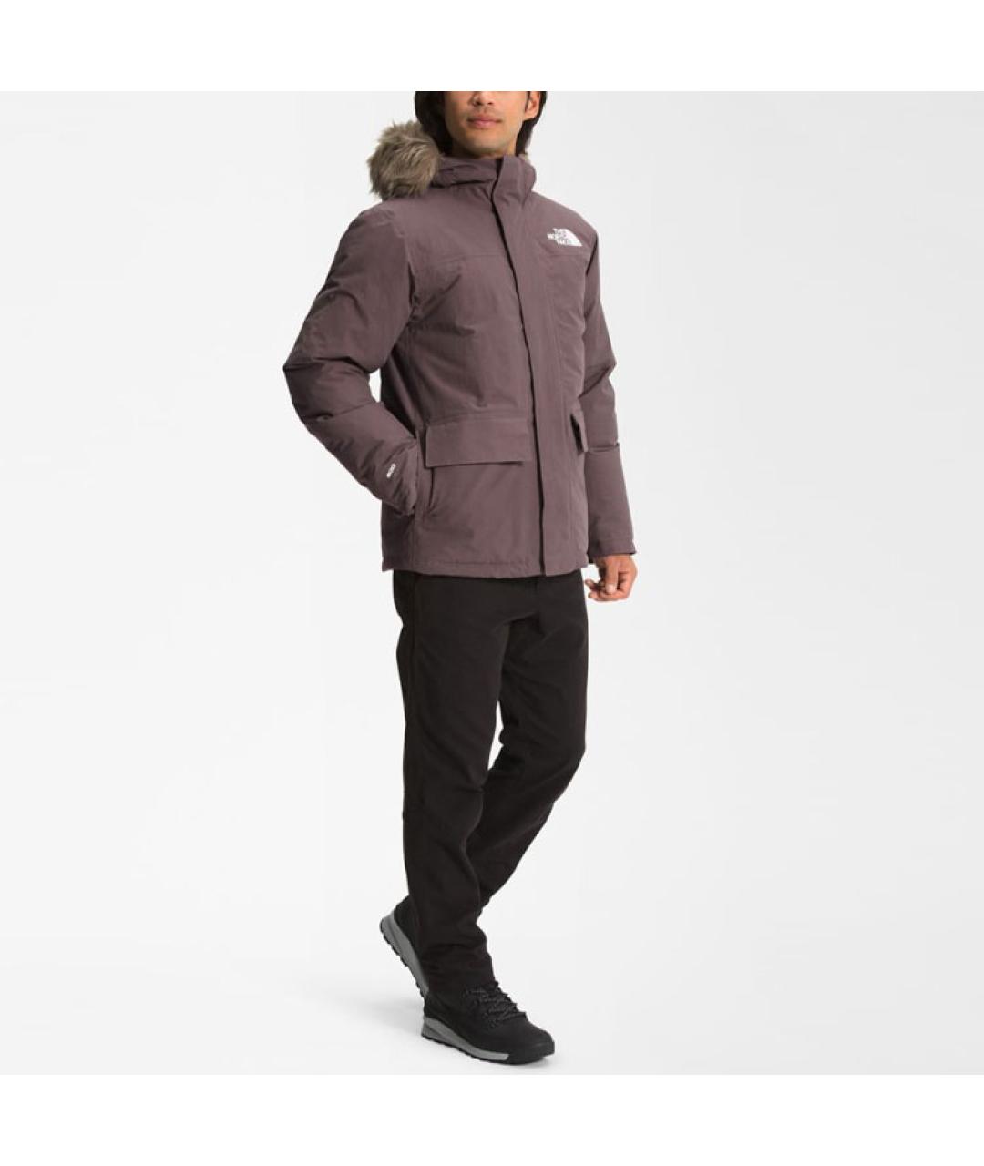 THE NORTH FACE Розовый пуховик, фото 4