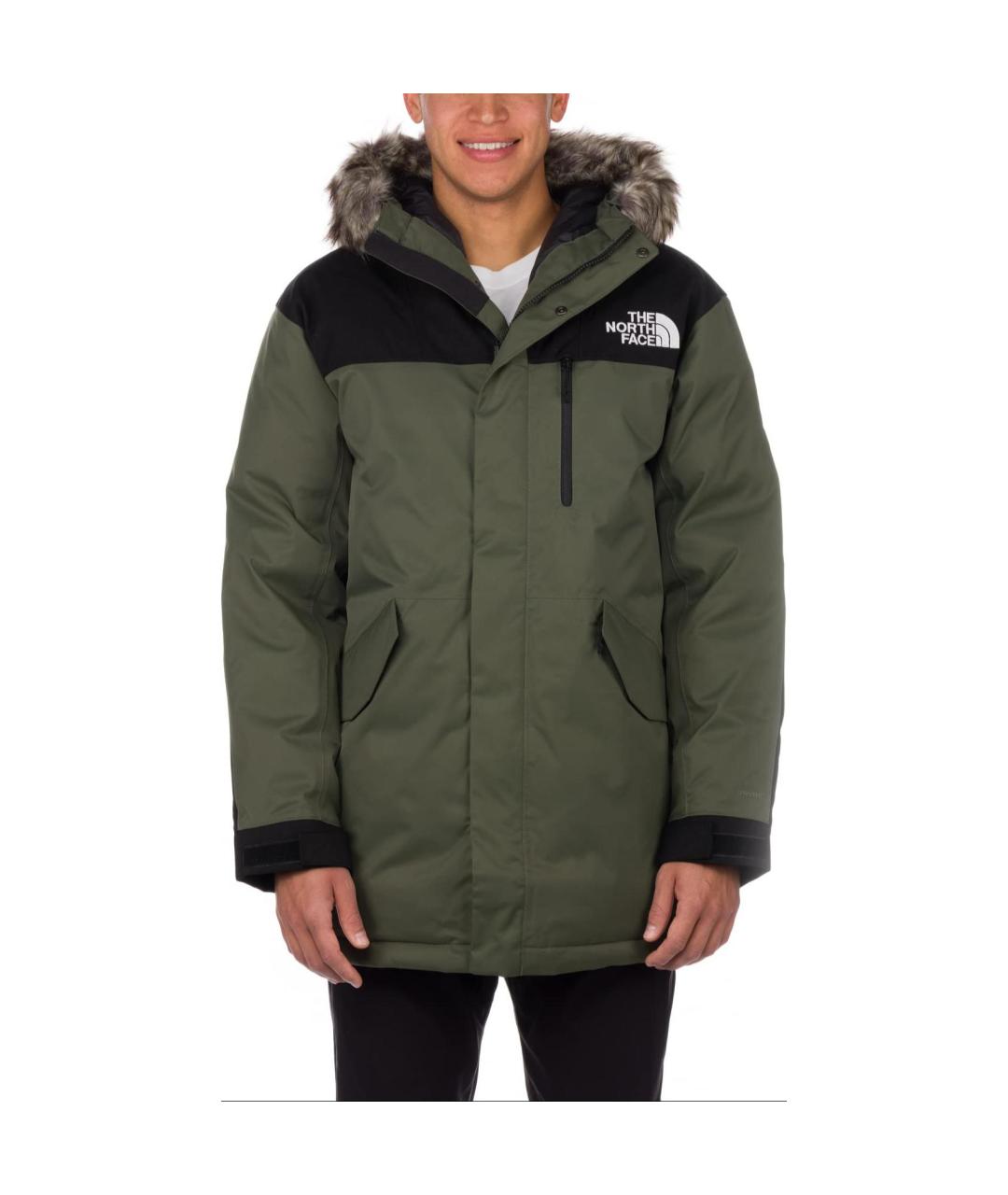 THE NORTH FACE Зеленый пуховик, фото 3