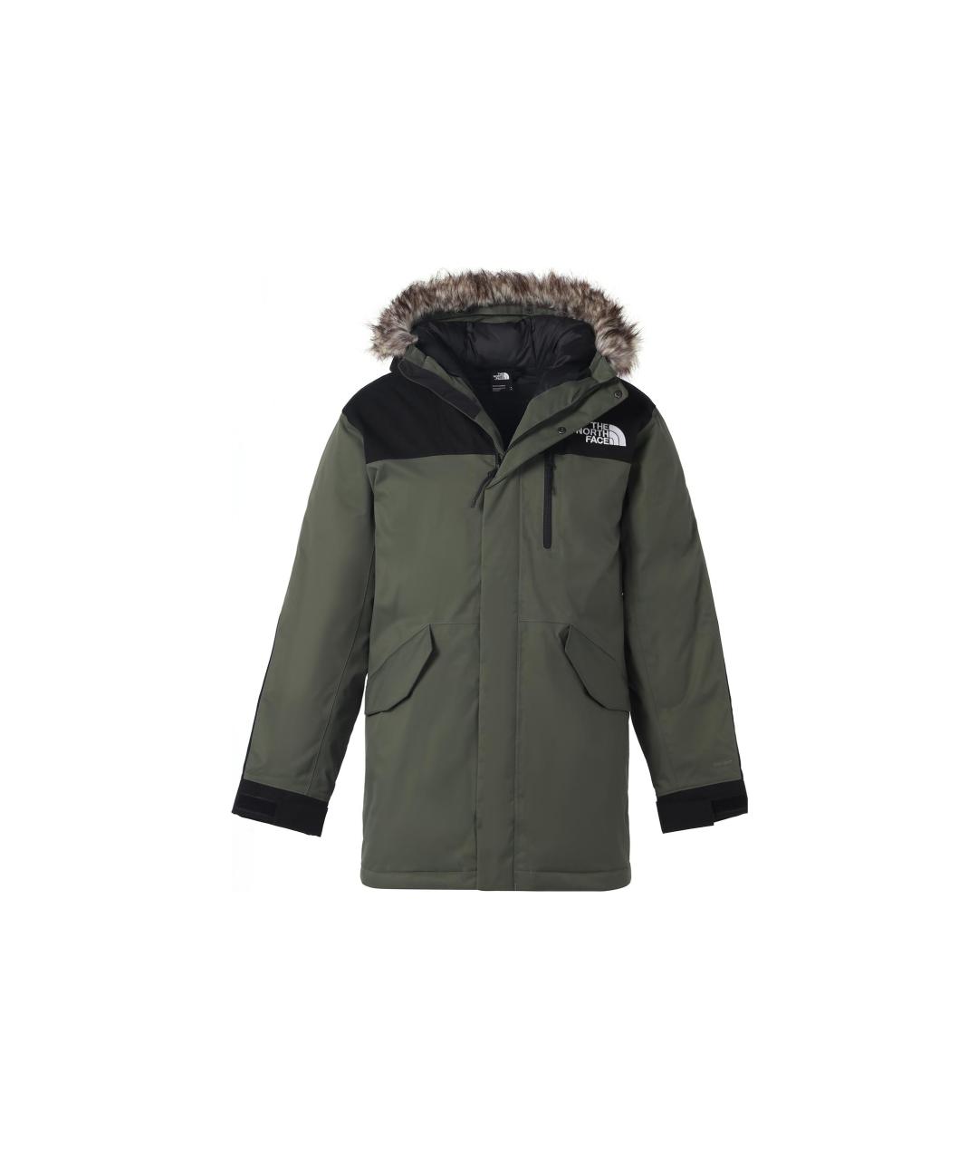 THE NORTH FACE Зеленый пуховик, фото 1