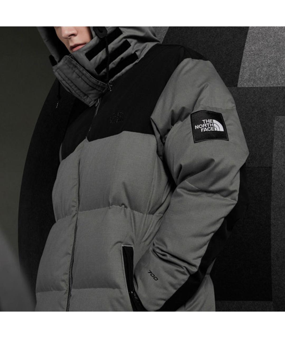 THE NORTH FACE Серый пуховик, фото 4
