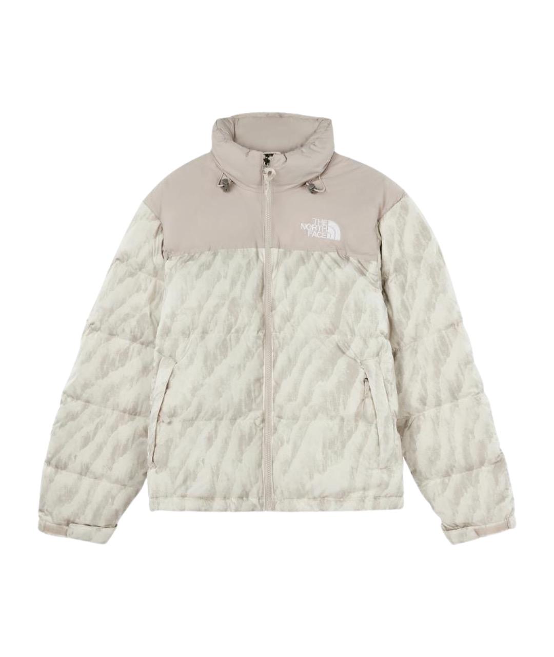 THE NORTH FACE Белая полиамидовая куртка, фото 1