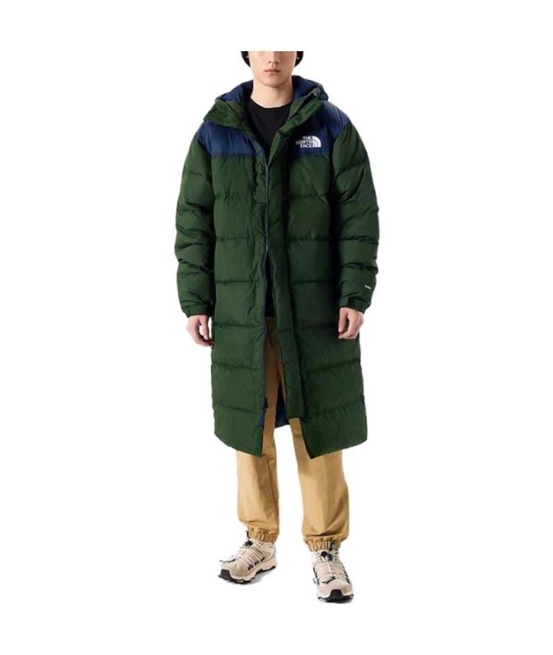 THE NORTH FACE Зеленый пуховик, фото 4