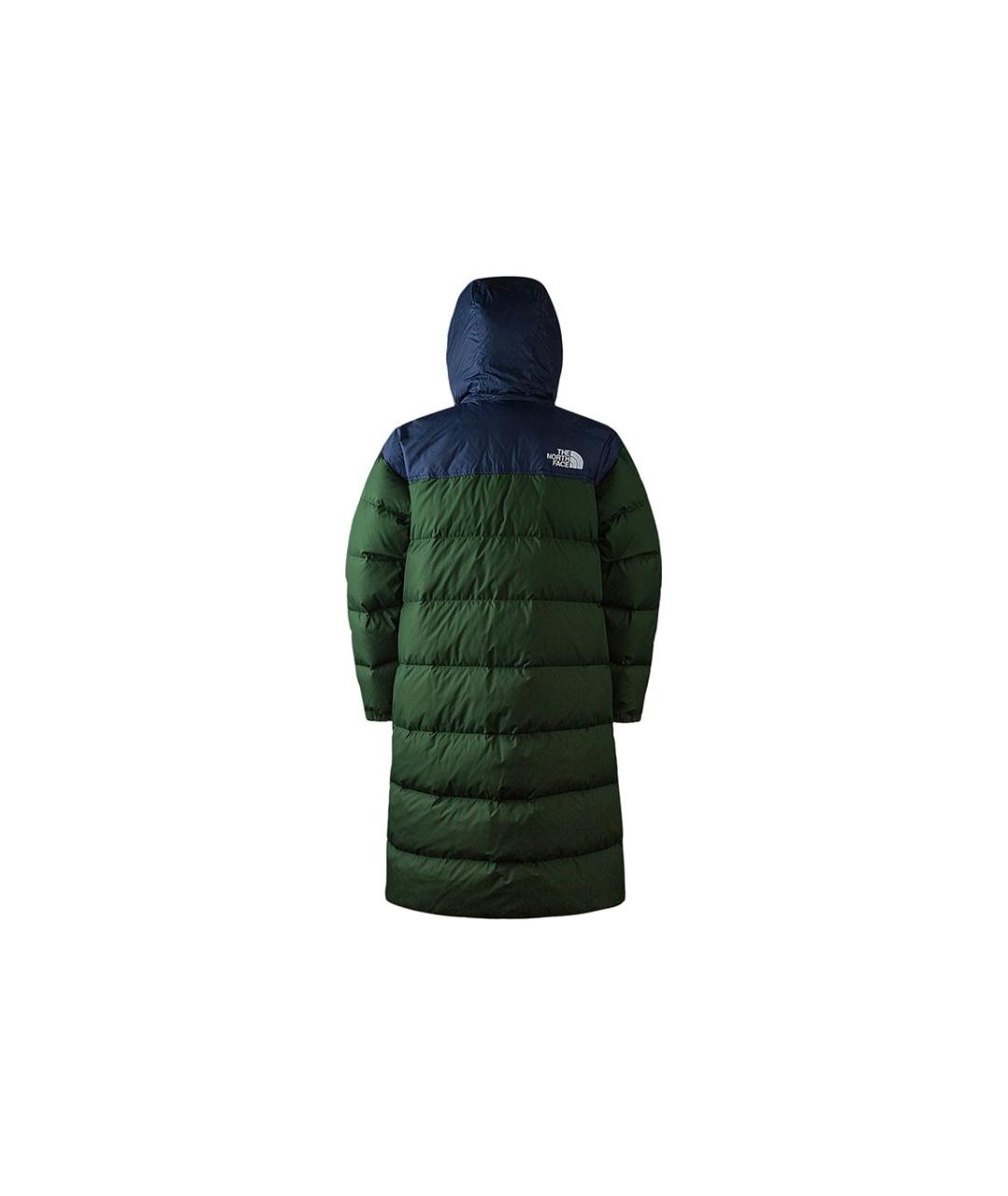 THE NORTH FACE Зеленый пуховик, фото 2