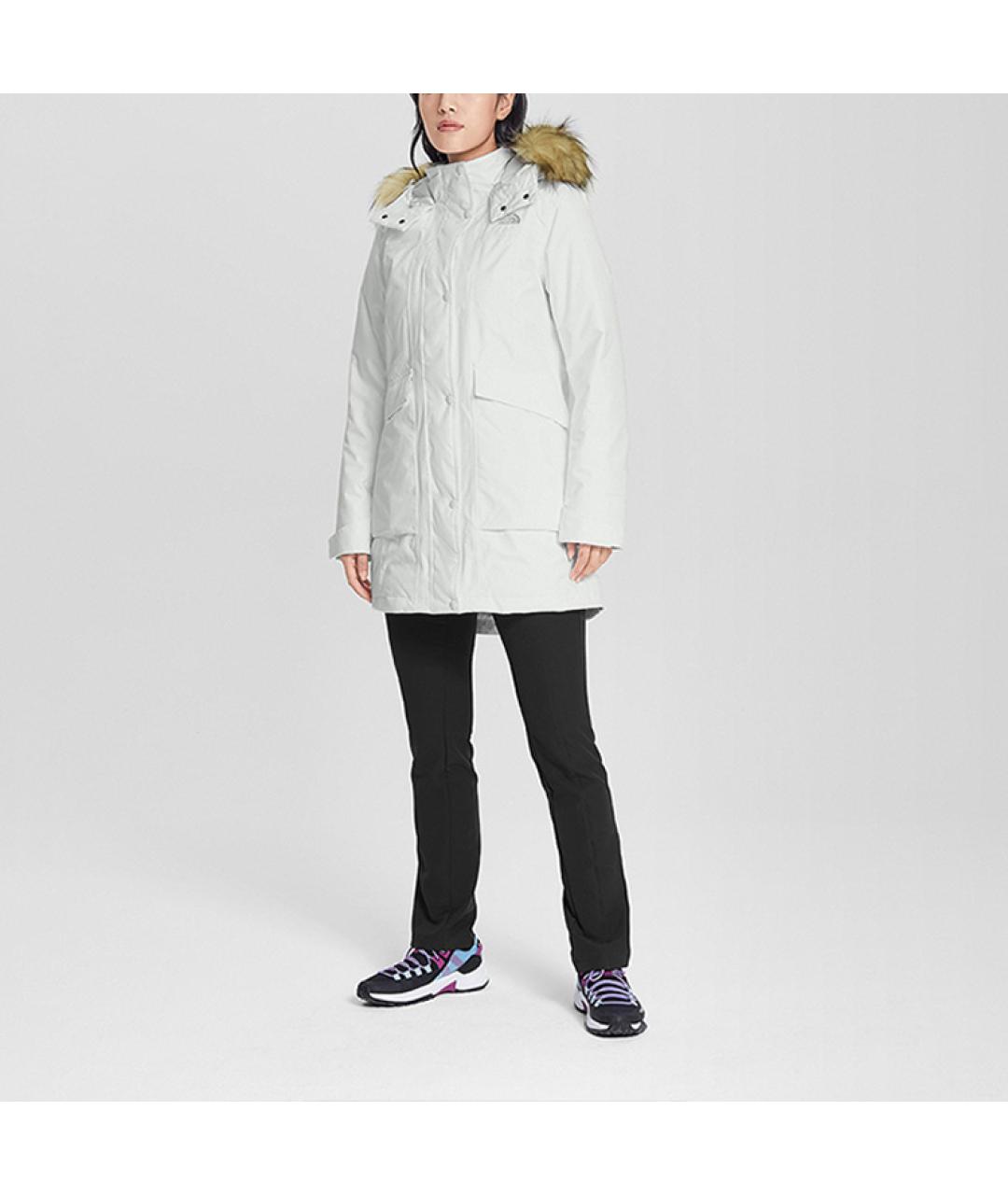 THE NORTH FACE Белый пуховик, фото 3