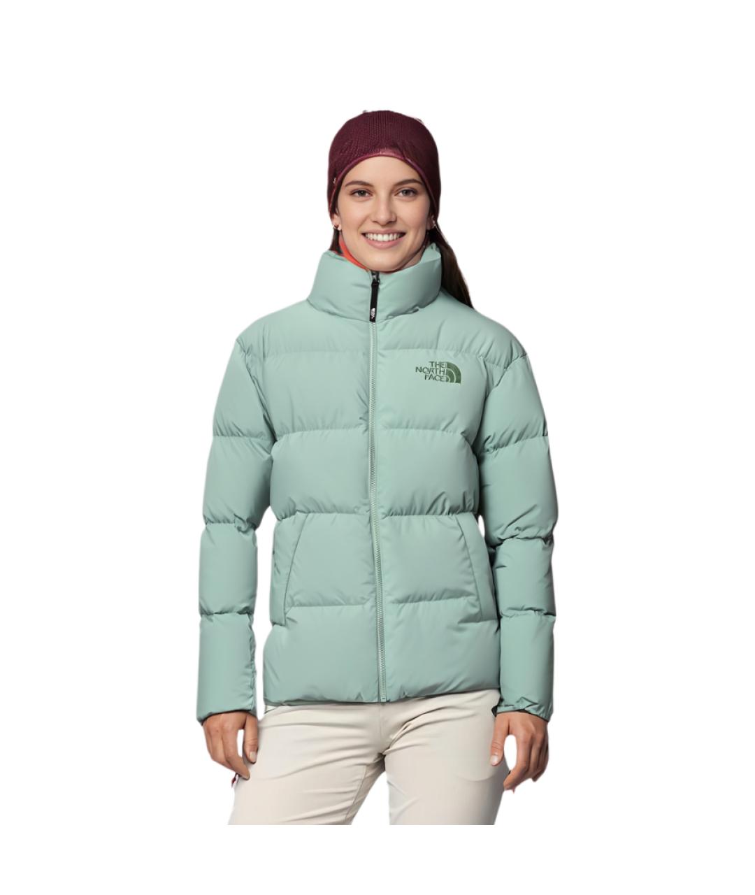 THE NORTH FACE Зеленый пуховик, фото 3