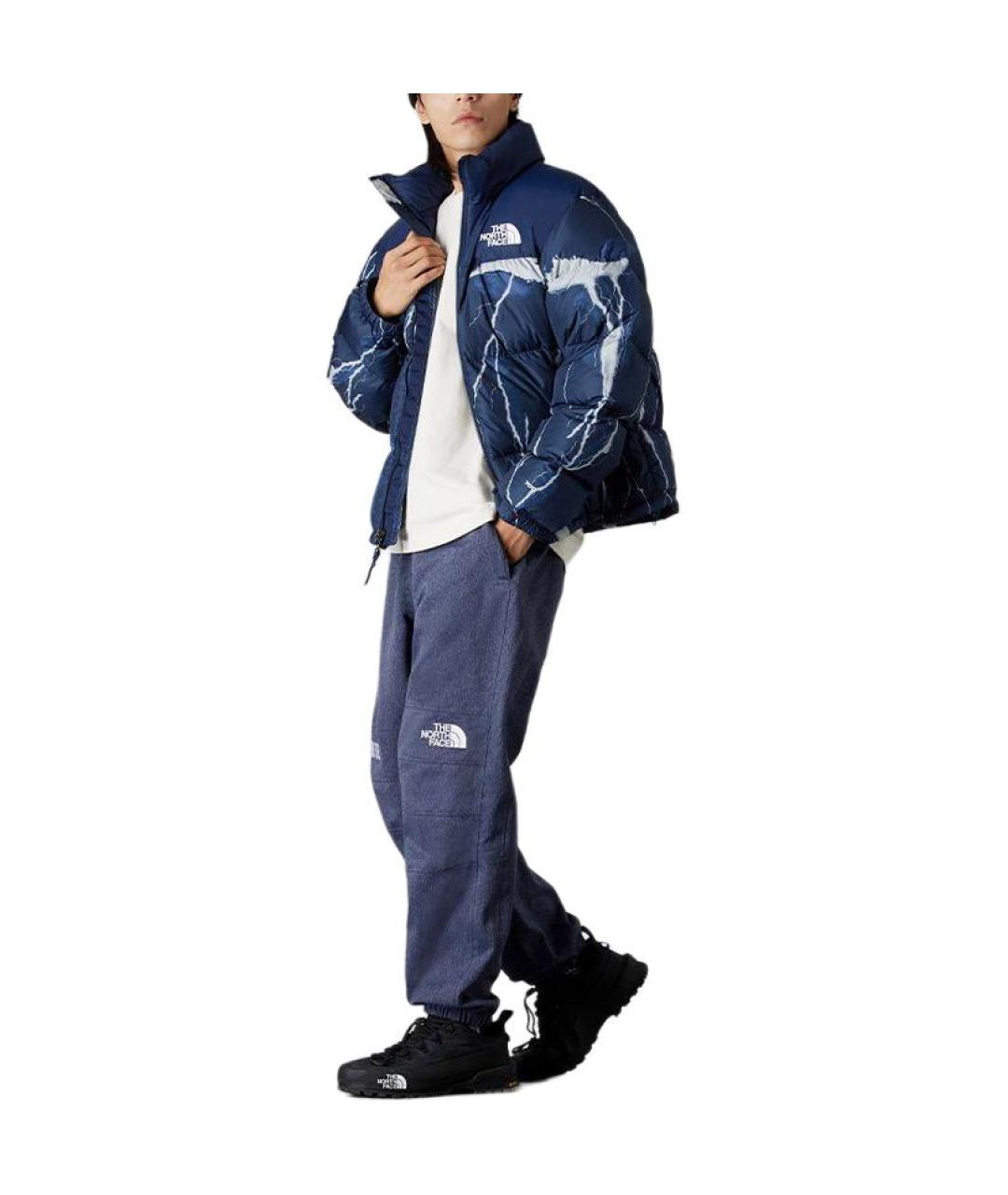 THE NORTH FACE Синий пуховик, фото 2