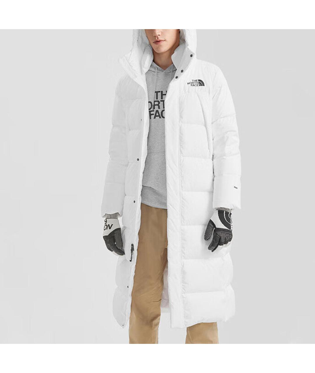 THE NORTH FACE Белый пуховик, фото 4