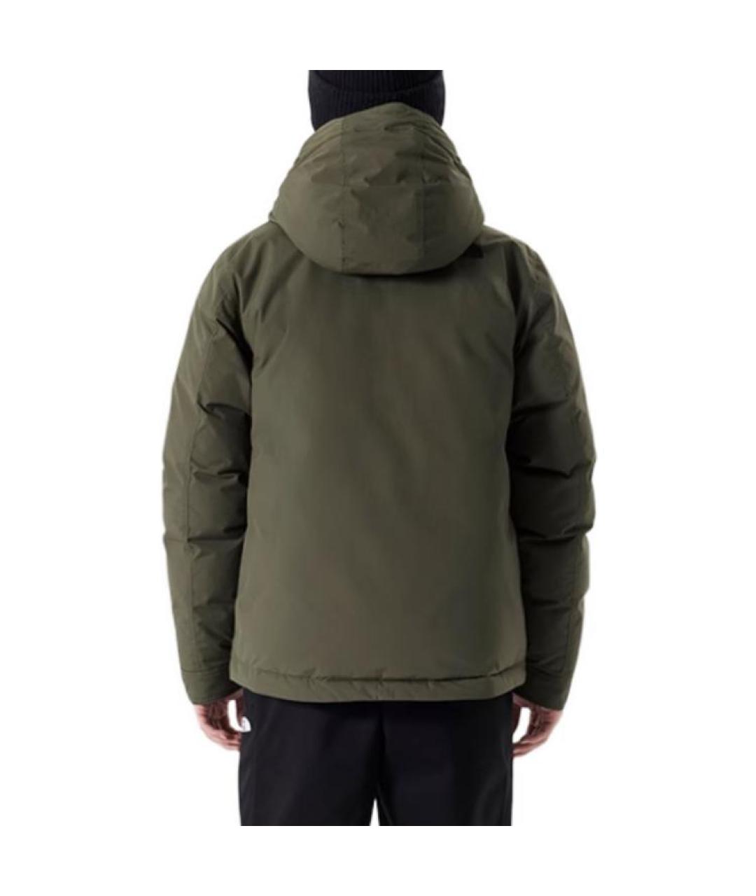 THE NORTH FACE Зеленый пуховик, фото 3