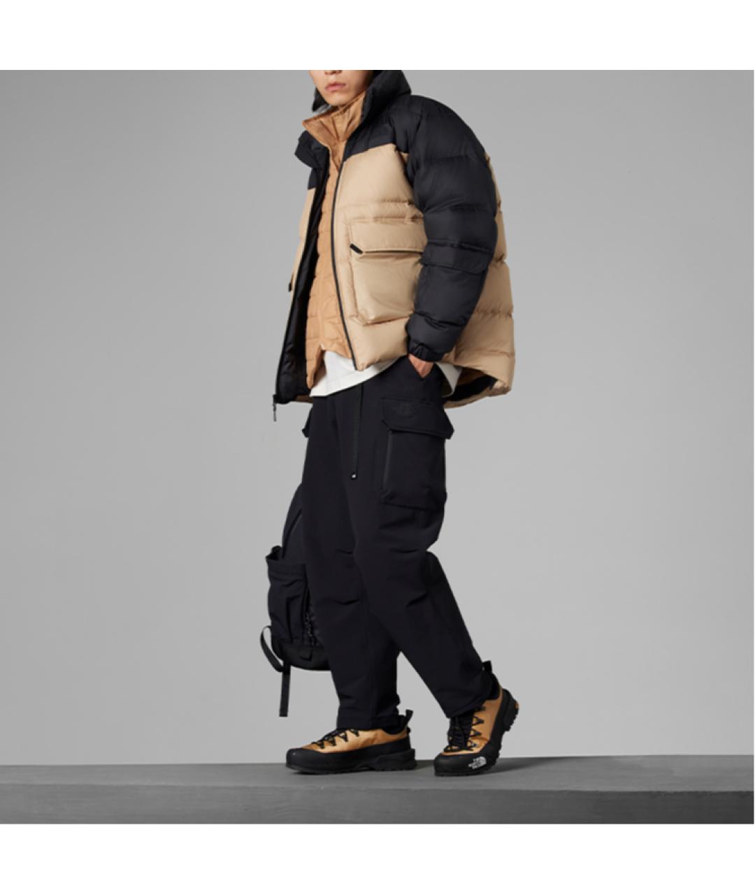 THE NORTH FACE Хаки пуховик, фото 2