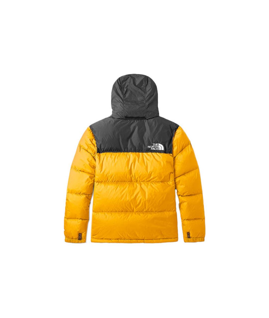 THE NORTH FACE Желтый пуховик, фото 2