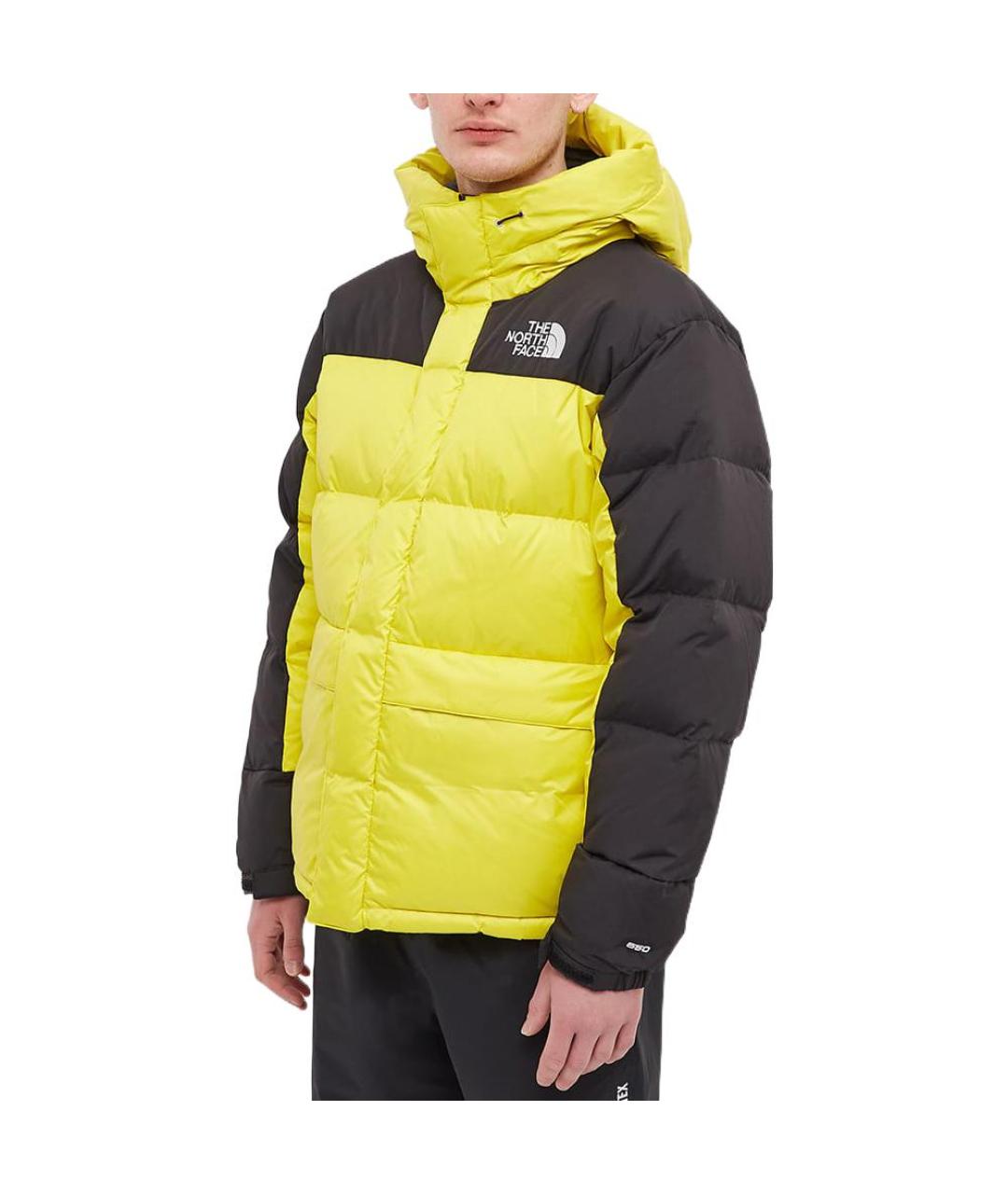 THE NORTH FACE Желтый пуховик, фото 2