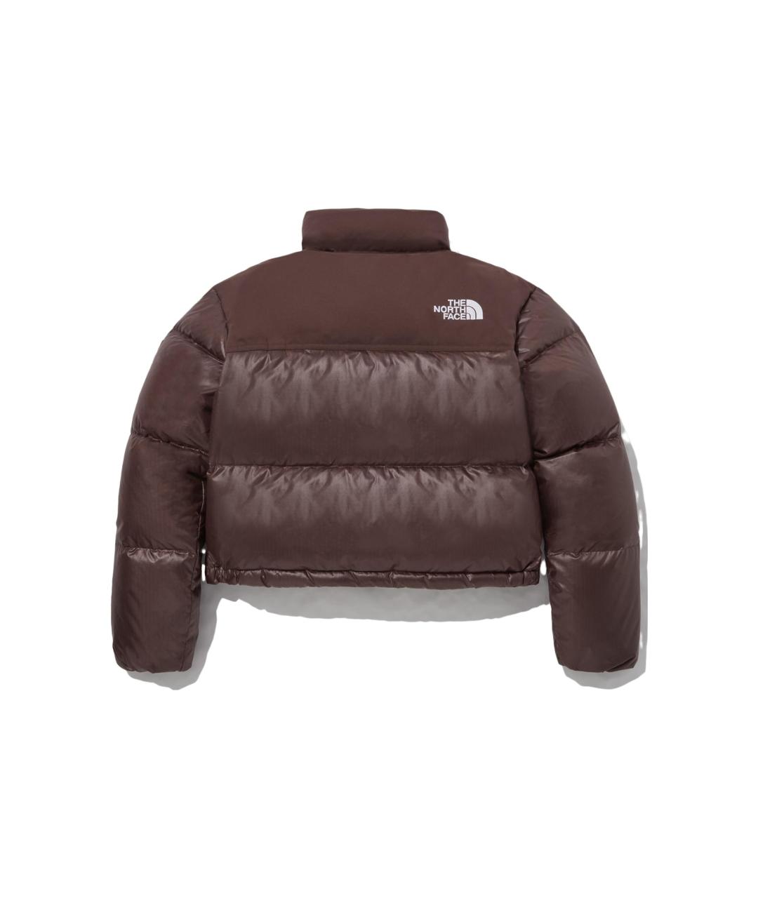 THE NORTH FACE Коричневый пуховик, фото 2