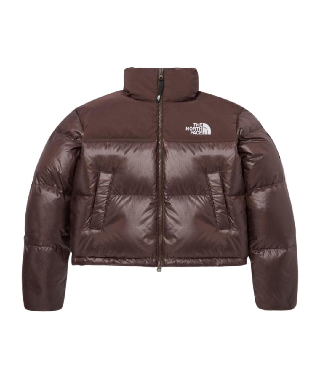 THE NORTH FACE Коричневый пуховик, фото 1