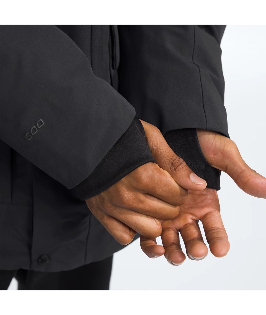 THE NORTH FACE Черный пуховик, фото 4