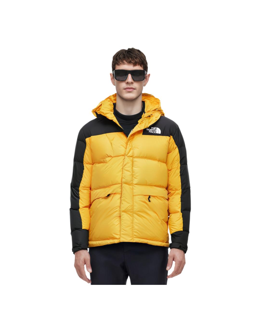 THE NORTH FACE Желтый пуховик, фото 3