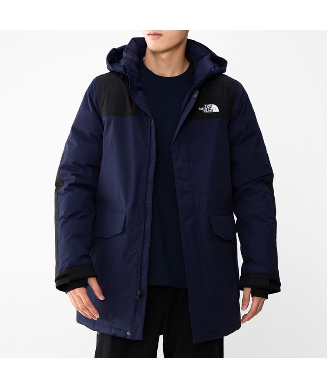 THE NORTH FACE Темно-синий пуховик, фото 3