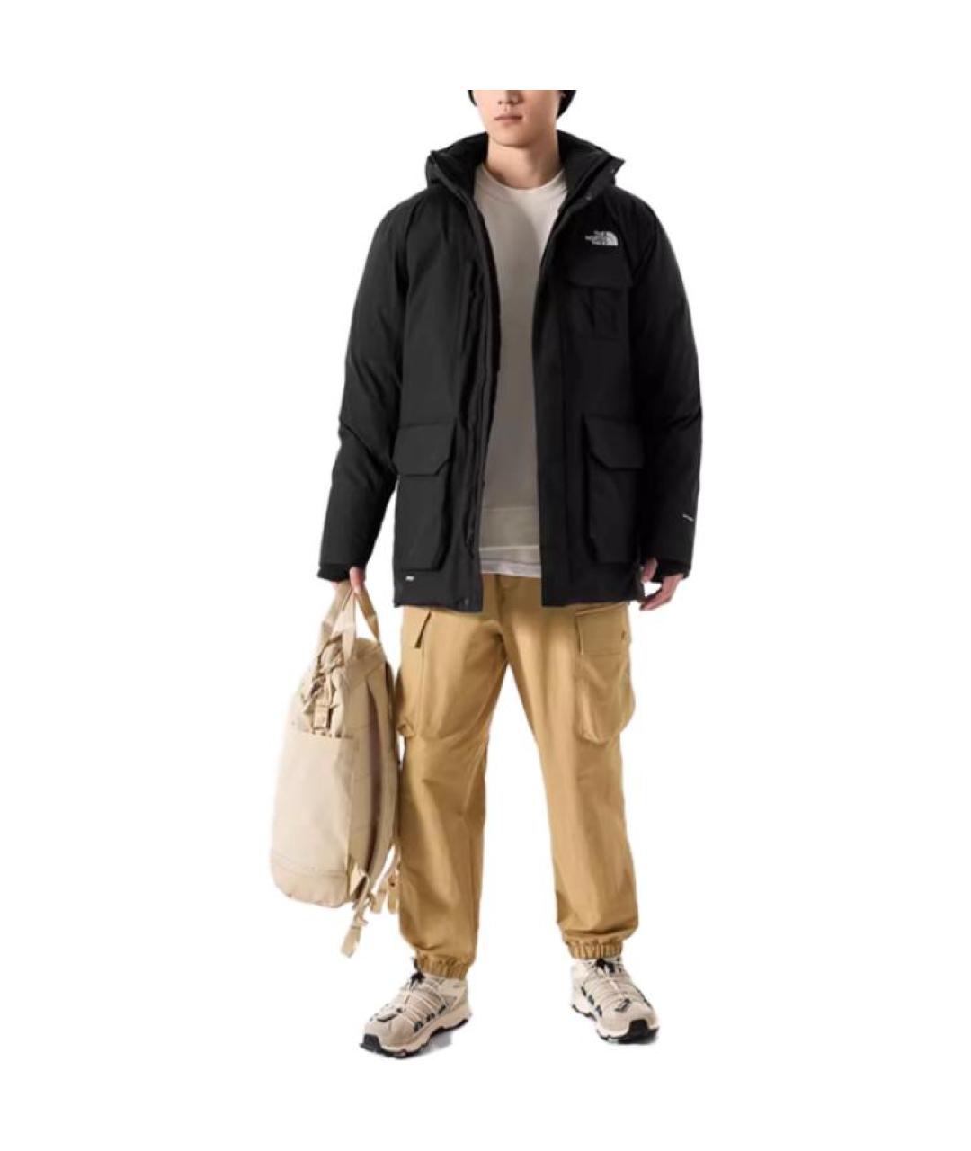 THE NORTH FACE Черная полиамидовая куртка, фото 2