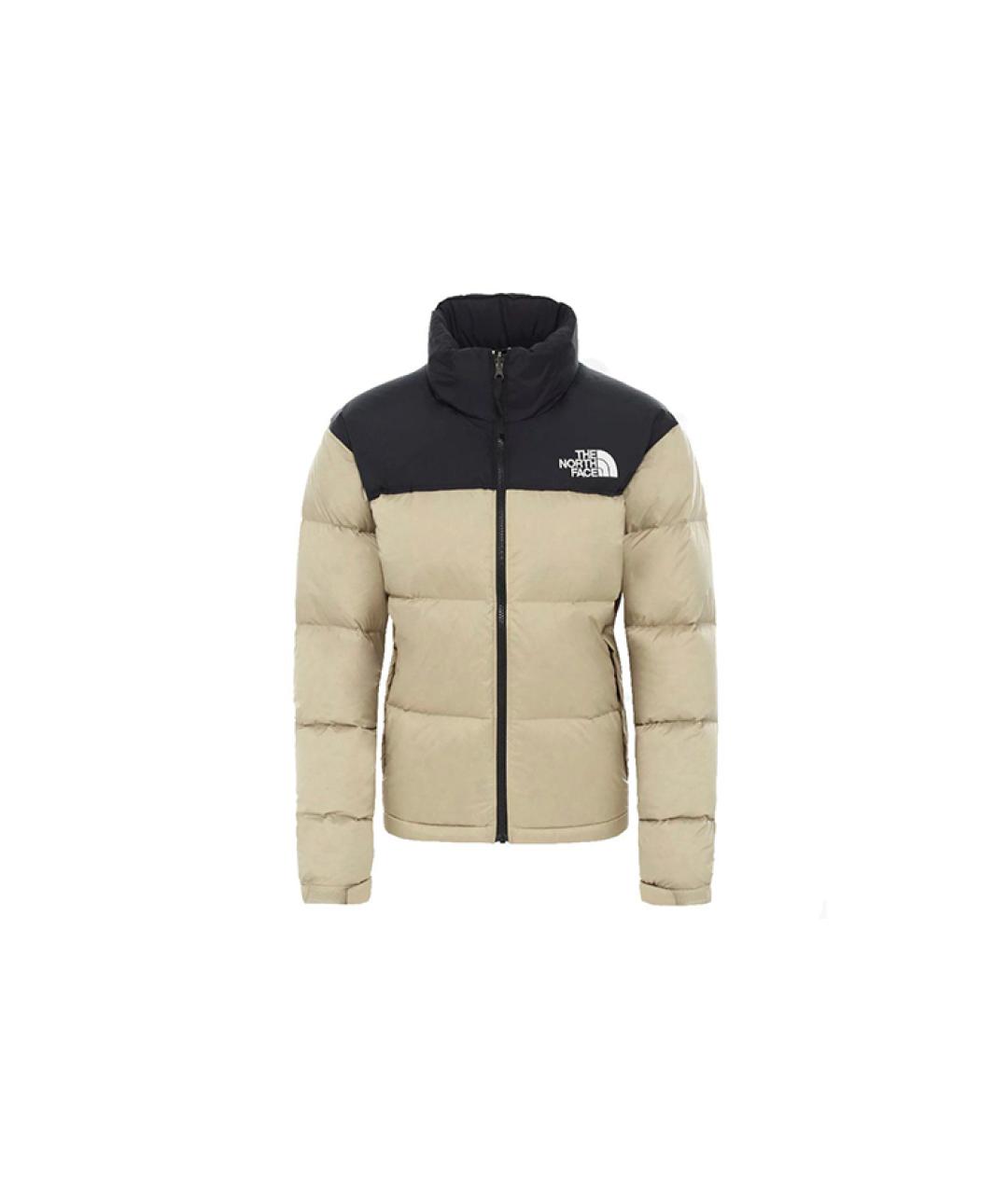 THE NORTH FACE Бежевый пуховик, фото 1