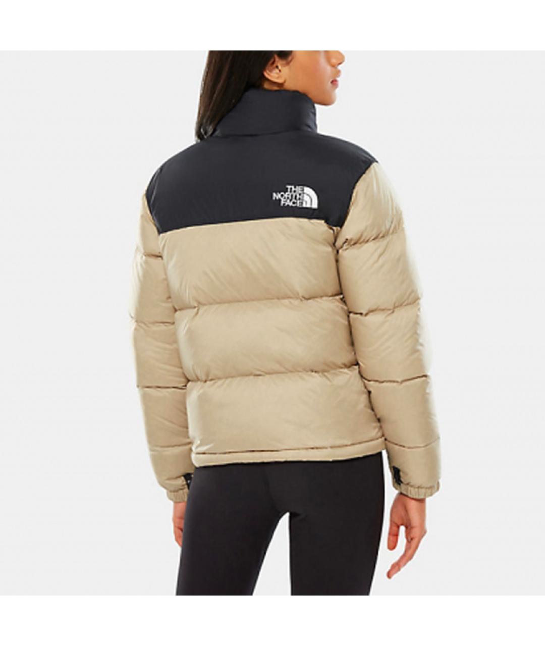 THE NORTH FACE Бежевый пуховик, фото 4