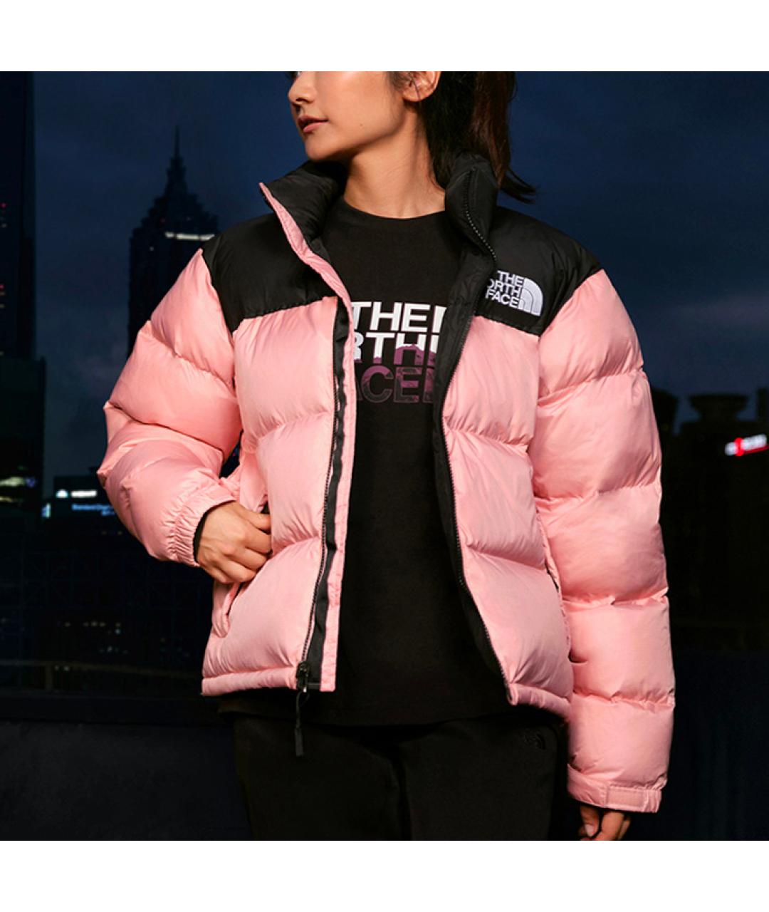 THE NORTH FACE Розовая полиамидовая куртка, фото 3