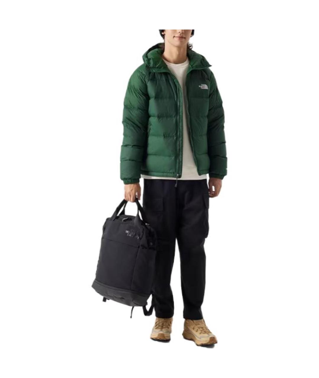 THE NORTH FACE Зеленый пуховик, фото 2