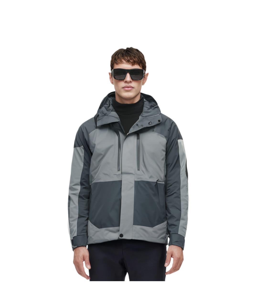 THE NORTH FACE Серый пуховик, фото 3